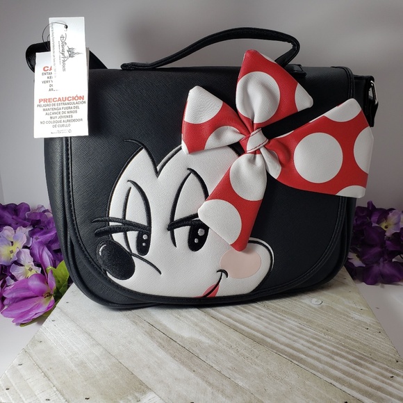 Loungefly Handbags - Disney Minnie Mouse Crossbody Bag by Loungefly New